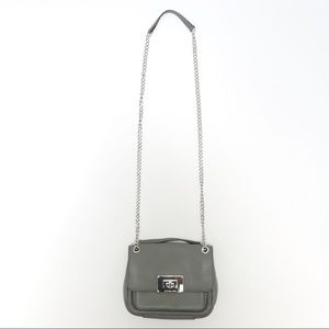 Michael Kors Sloan Gray Leather Purse